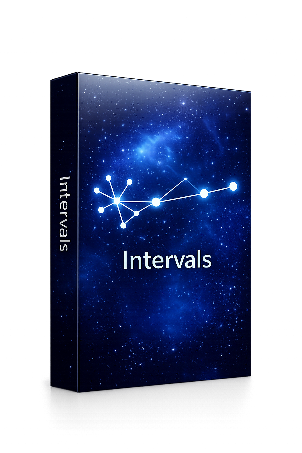 Intervals software box mockup